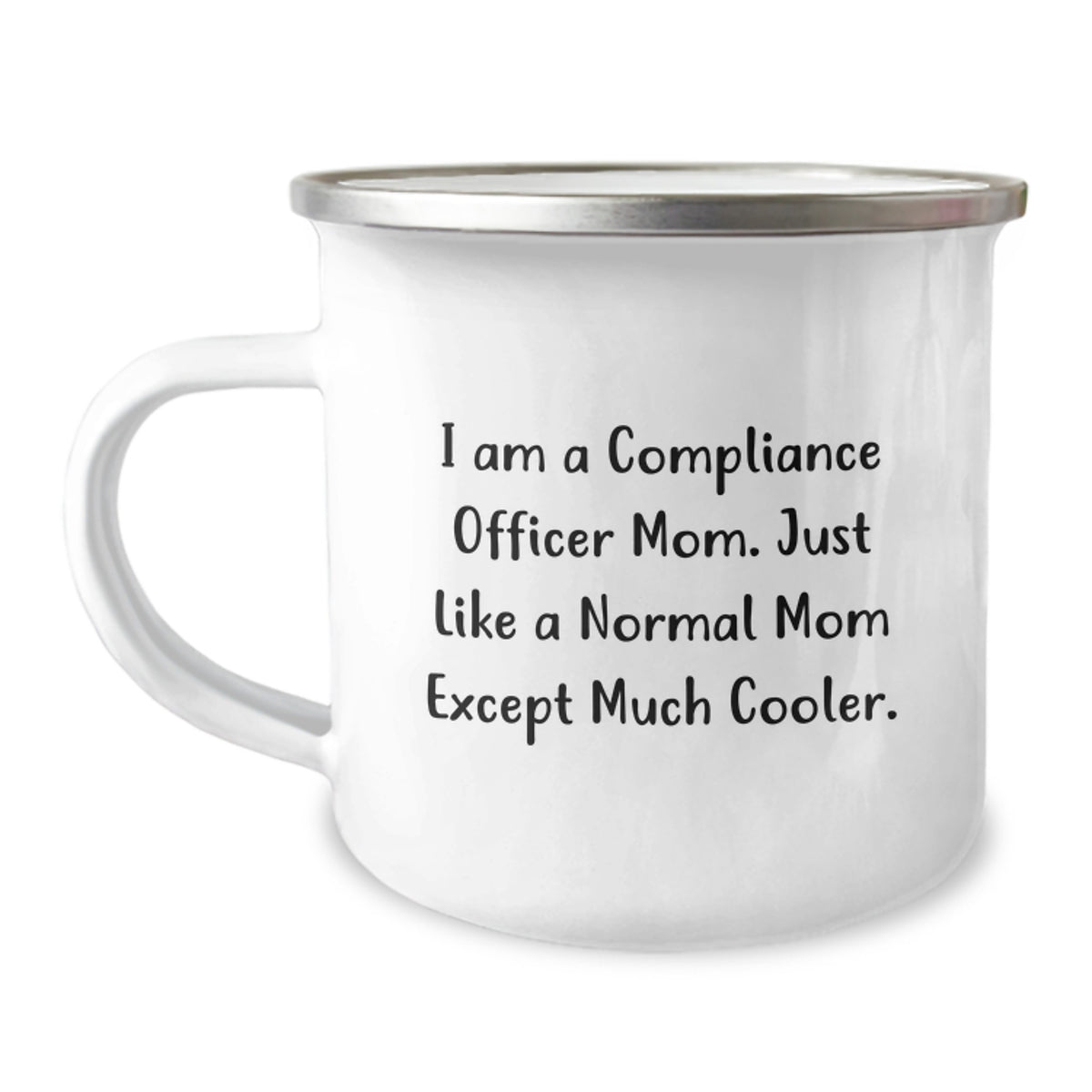 Cool Compliance Officer Camping Mug for Friends Birthday Gift - Image 1