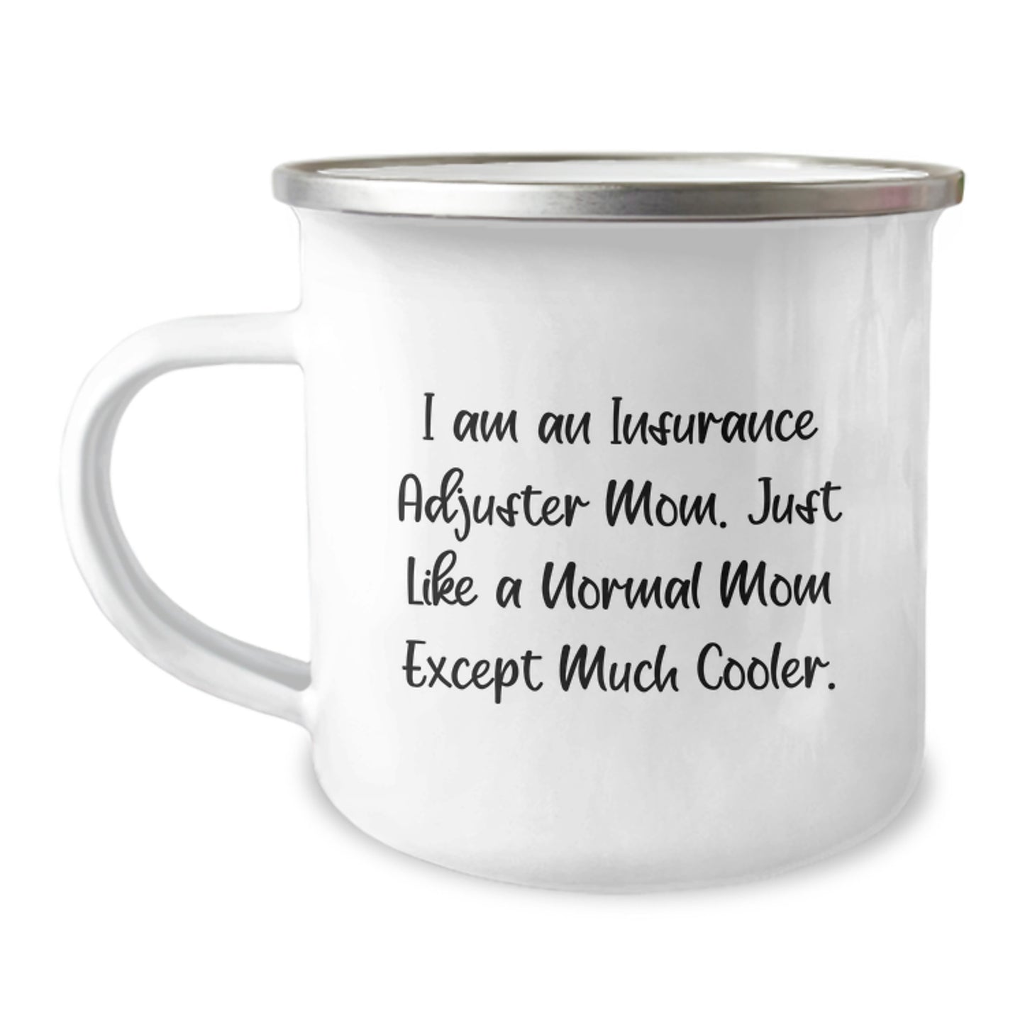 Cool Insurance Adjuster Mom Camping Mug – Birthday Gift for Friends - Image 1