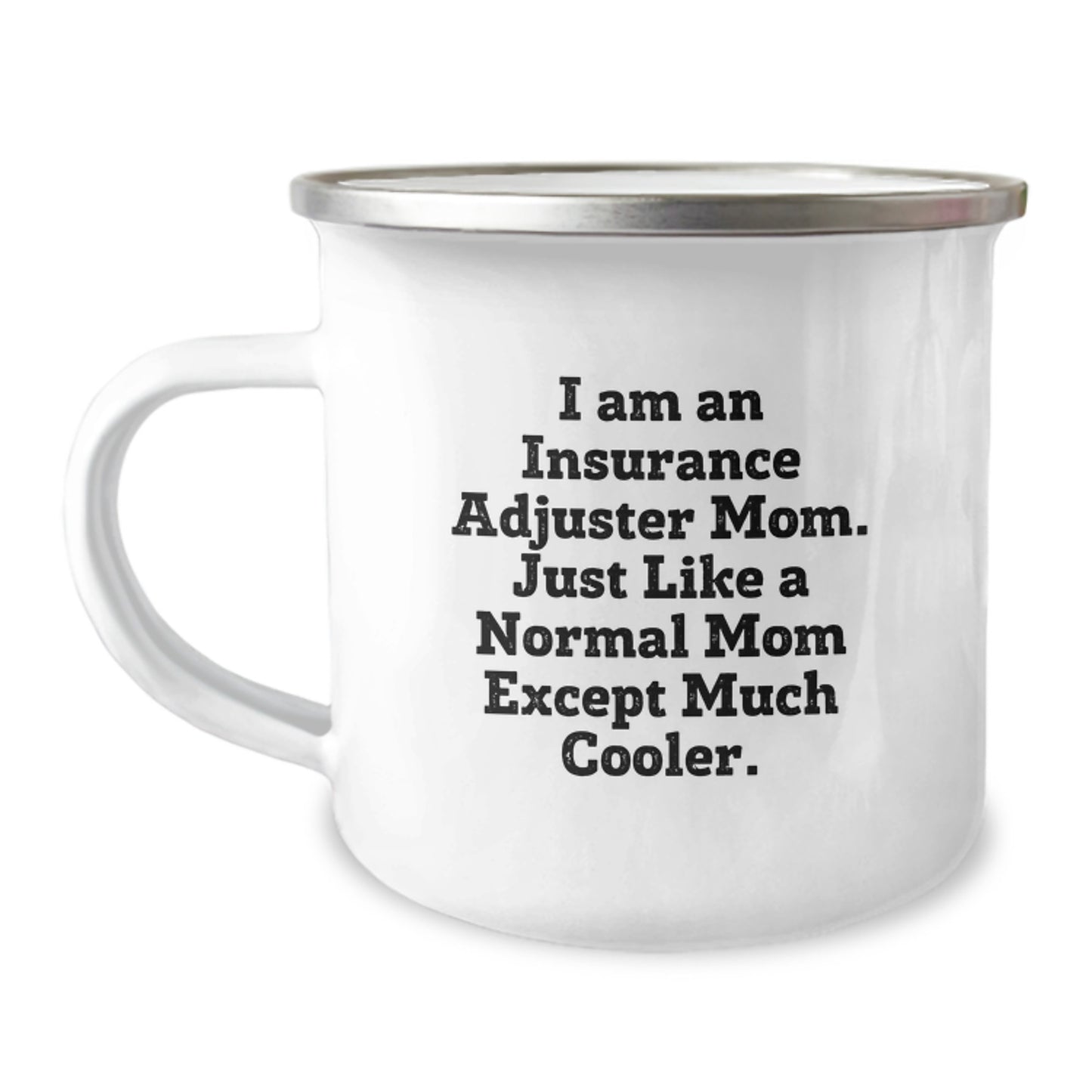 Birthday Gift Insurance Adjuster Mom Camping Mug Present for Her - Image 1