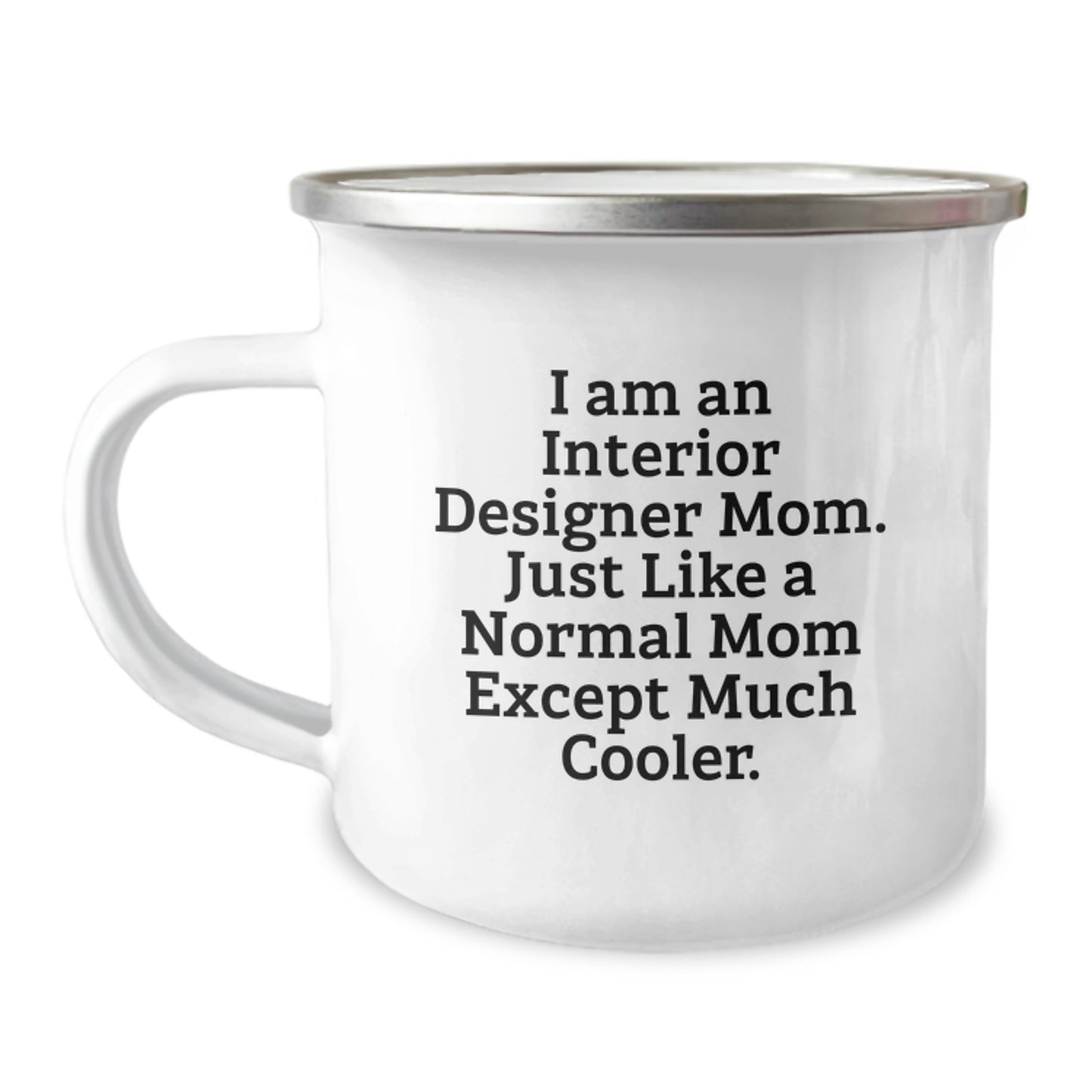 Interior Designer Keepsake Mug for Him Birthday Gift With Enamel Finish - Image 1
