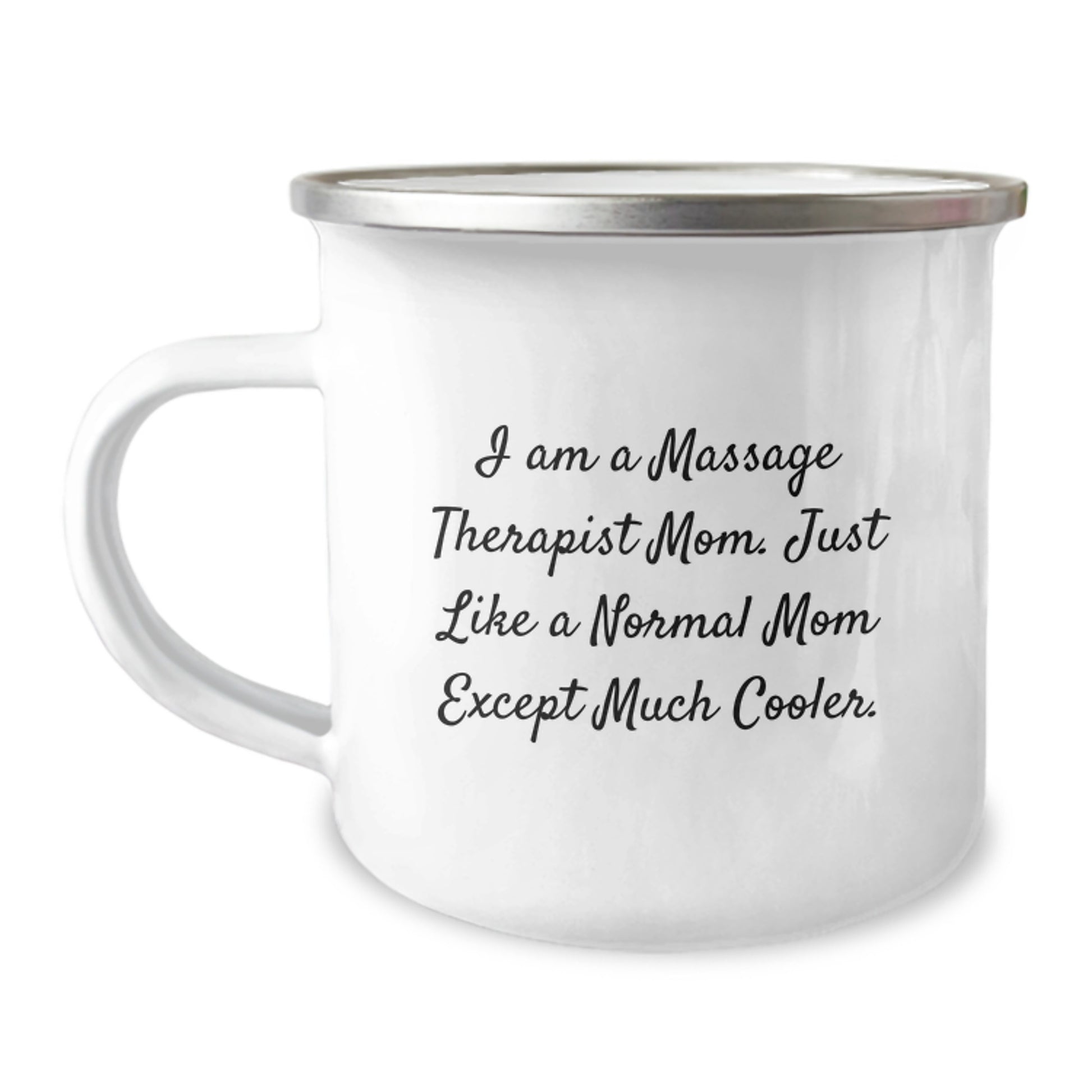 Massage Therapist Keepsake Mug for Him Birthday Gift Stainless Steel - Image 1