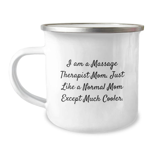 Massage Therapist Keepsake Mug for Him Birthday Gift Stainless Steel - Image 1