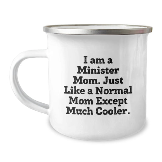 Minister Camping Mug Cool Keepsake Birthday Gift for Him - Image 1