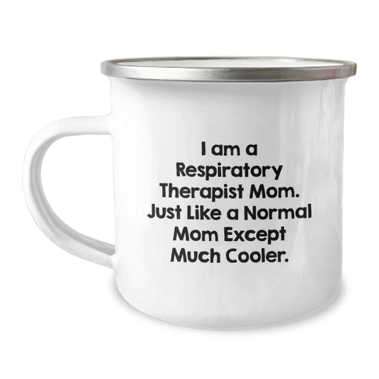 Respiratory Therapist Keepsake Camping Mug Birthday Gift for Him - Image 1