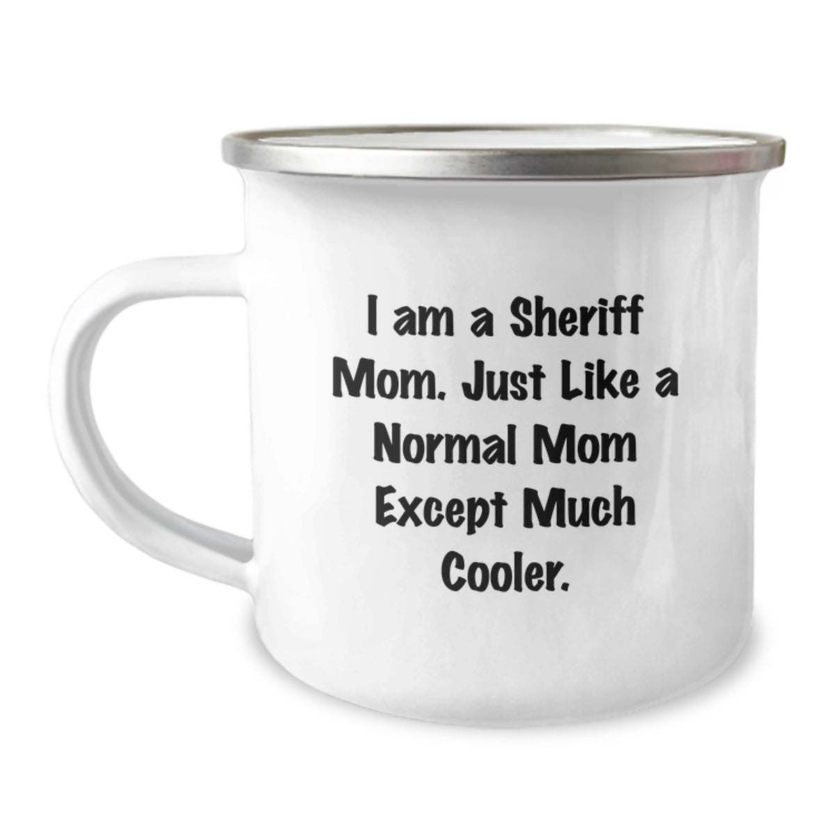 Christmas Gift for Her A Sheriff Mom Present - A Playful Keepsake - Image 1