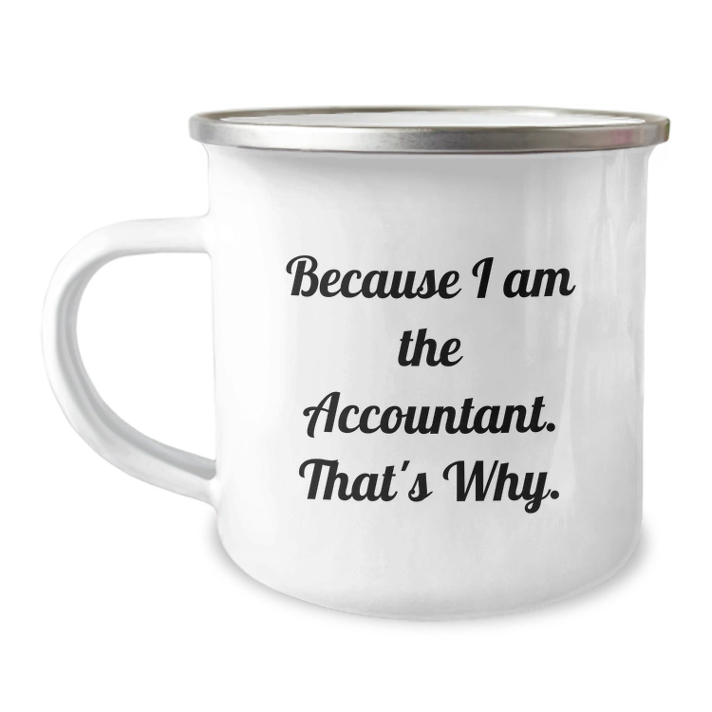 Birthday Gift Accountant Camping Mug for Her Present - Image 1