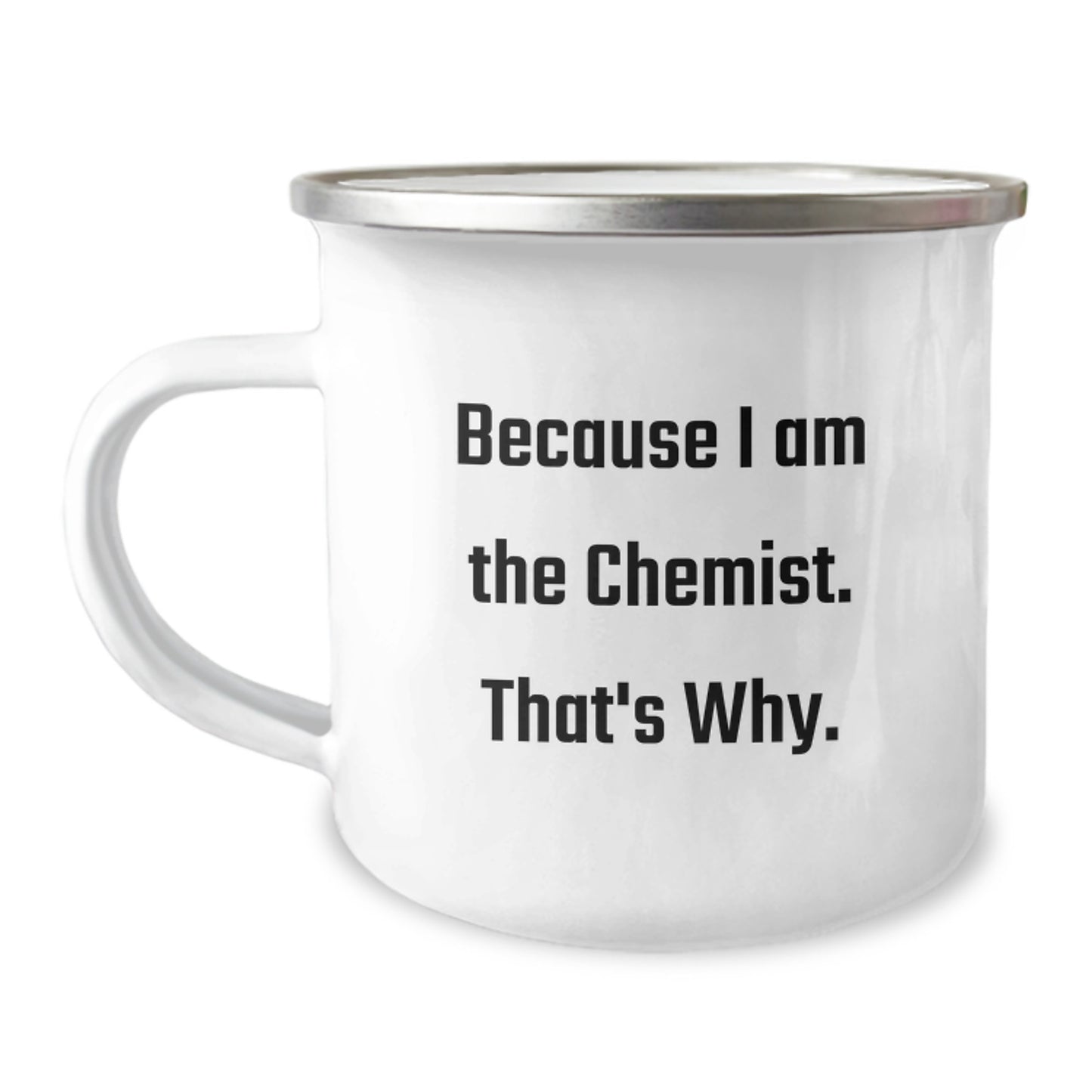 Birthday Gift Camping Mug for Her Chemist Present - Image 1