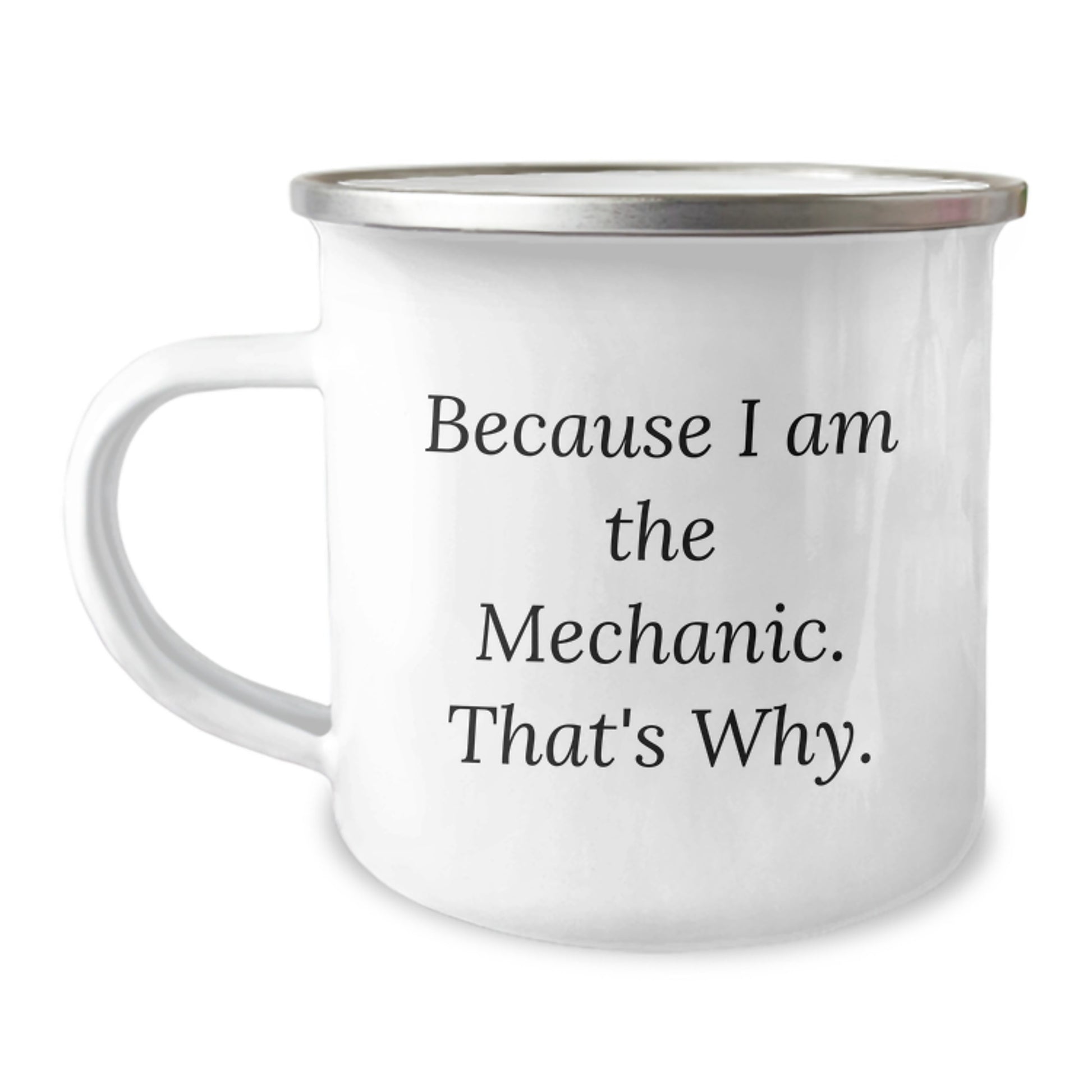 Birthday Gift Mechanic Camping Mug for Her Present - Image 1