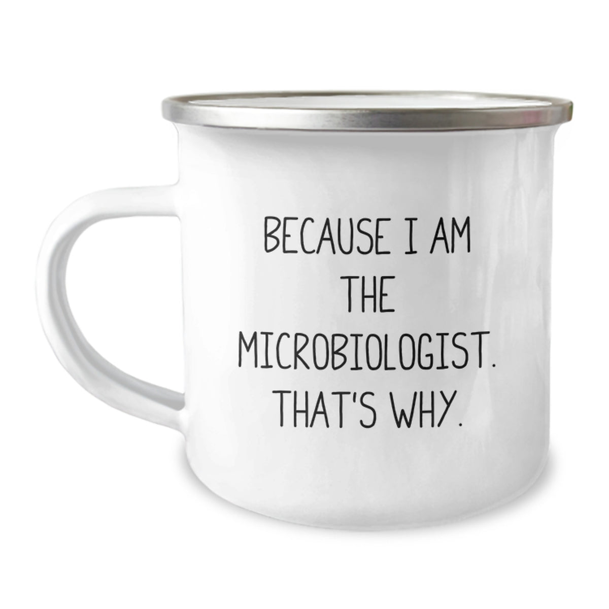 Microbiologist Novelty Camping Mug Christmas Gift for Friends - Image 1