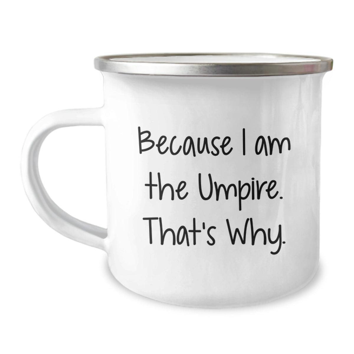 Umpire Camping Mug Gift for Him - Bold Statement Keepsake - Image 1