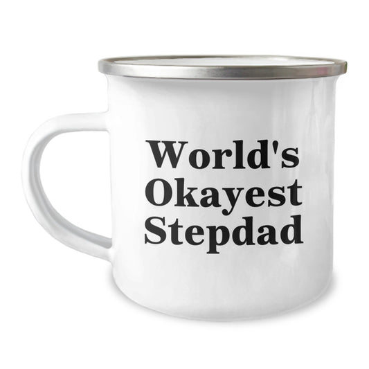 Stepdad Keepsake Camping Mug Birthday Gift for Him - Image 1