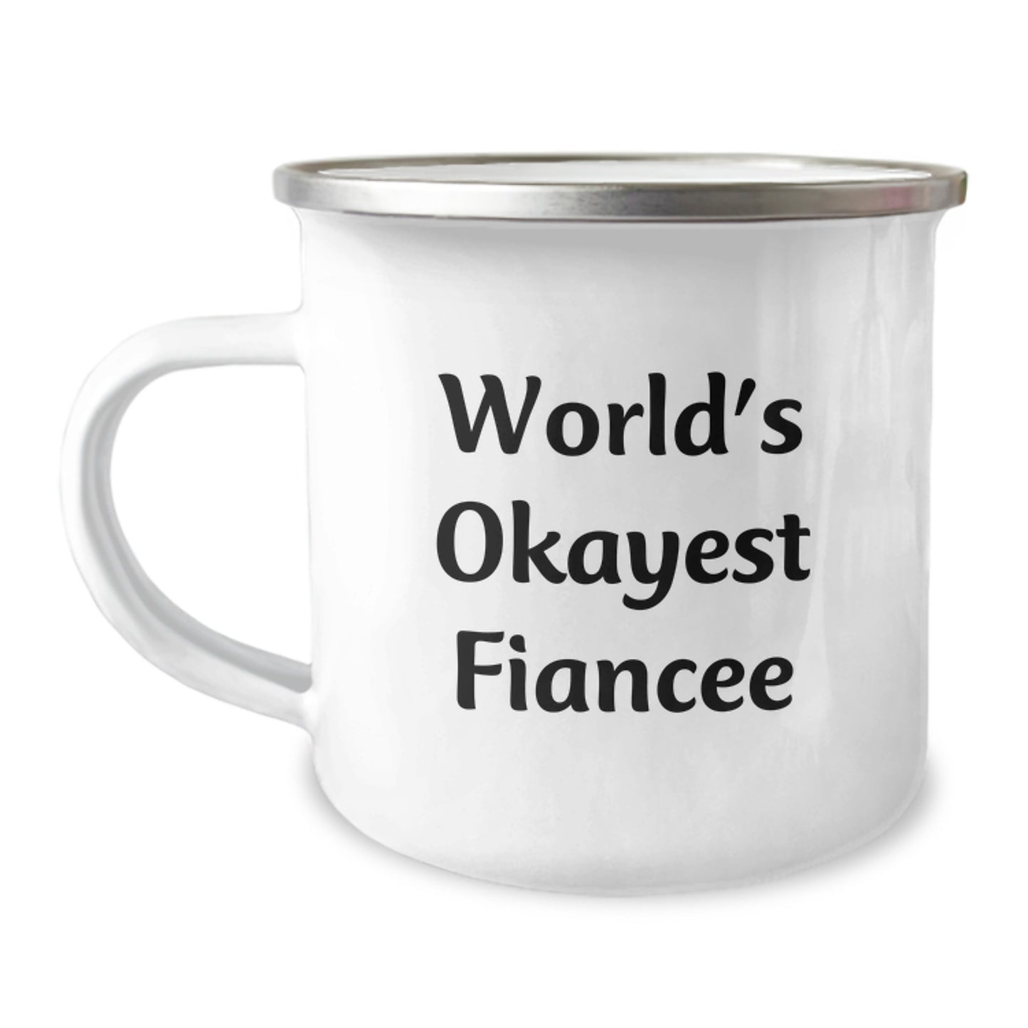 Fiancee Camping Mug Heartfelt Idea Birthday Gift for Coworkers - Image 1
