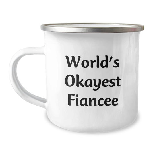 Fiancee Camping Mug Heartfelt Idea Birthday Gift for Coworkers - Image 1