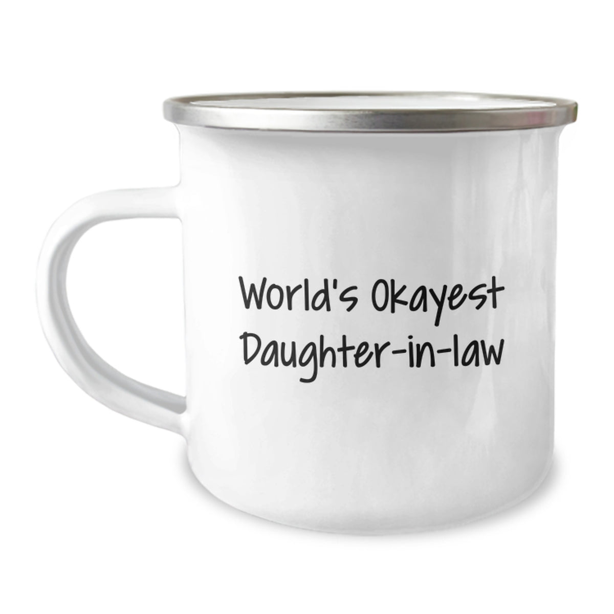 Daughter-in-Law Christmas Gift - World's Okayest Daughter-in-Law Camping - Image 1