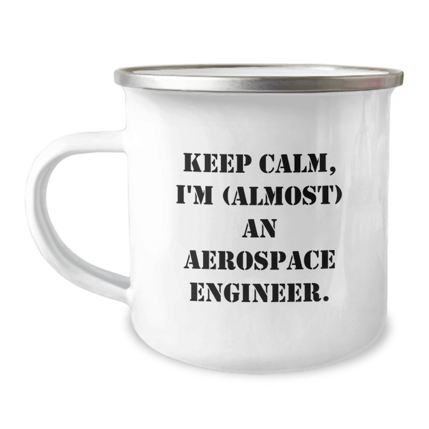 Birthday Gift for Her Aerospace Engineer Camping Mug Present - Image 1