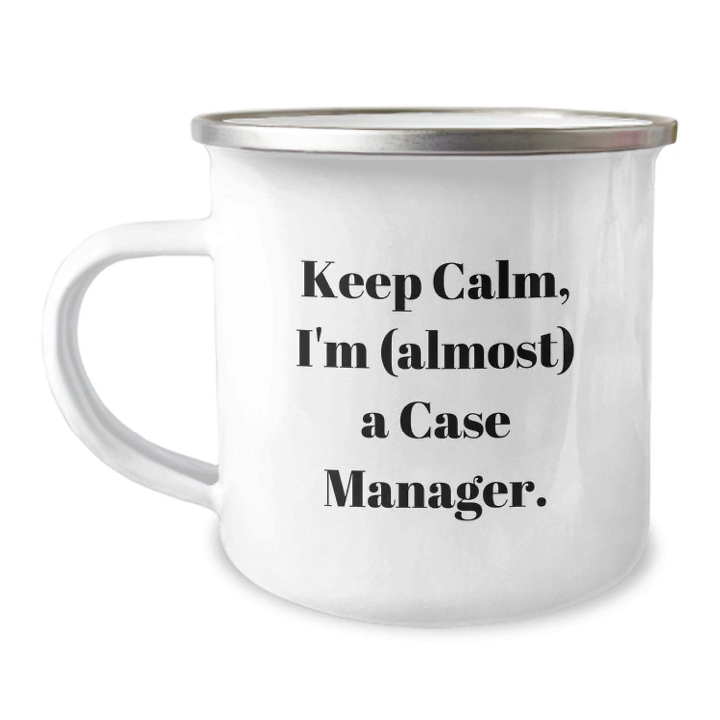 Funny Case Manager Gifts for Her, Unique Valentine's Presents from Friends, Cute Camping Mug for Women - Image 1