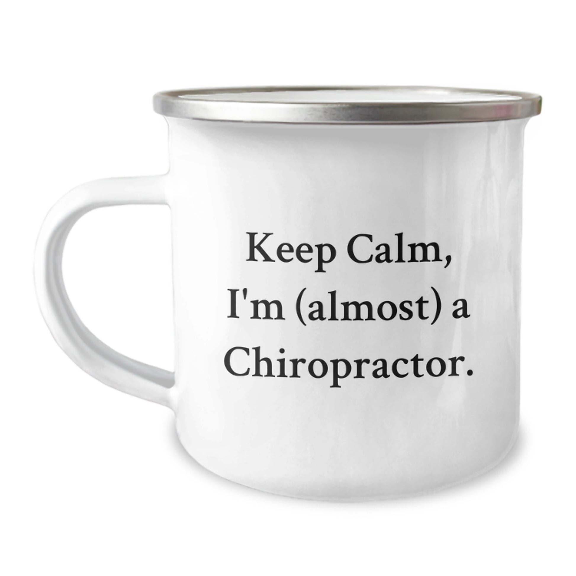 Chiropractor Keepsake Camping Mug for Him Birthday Gift Stainless Steel - Image 1