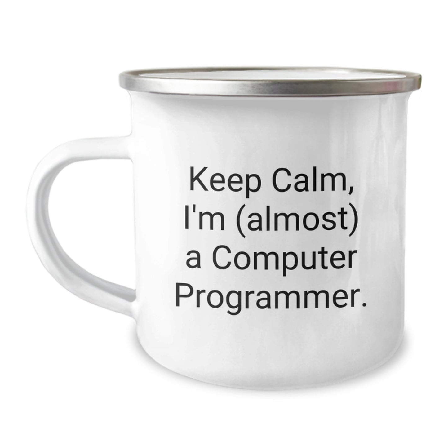 Computer Programmer Camping Mug Idea for Coworkers Birthday Gift - Image 1