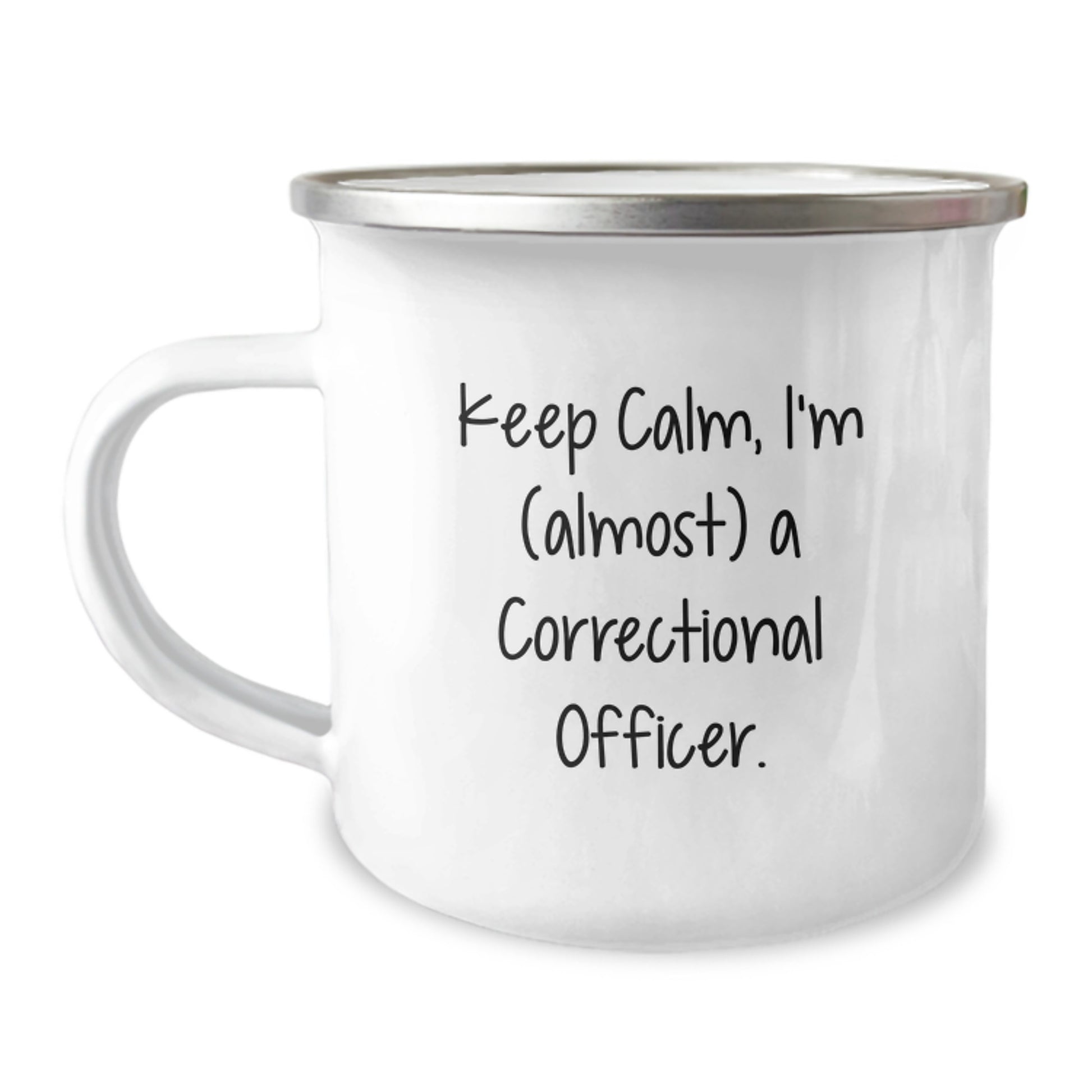 Correctional Mug Birthday Gift – Keep Calm, a Correctional Officer - Image 1