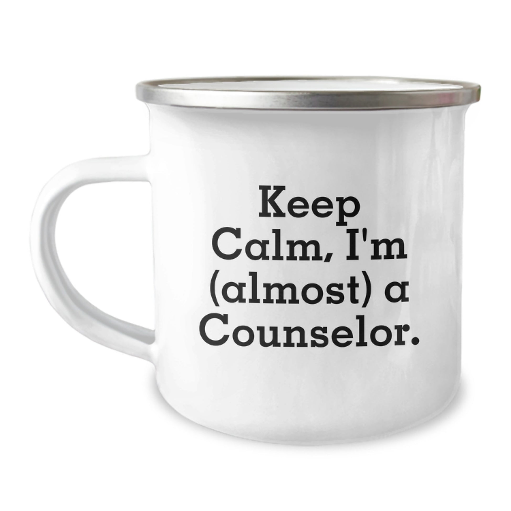 Counselor Keepsake Camping Mug for Him Birthday Gift Personalized - Image 1