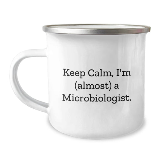Birthday Gift Microbiologist Camping Mug for Her Present - Image 1