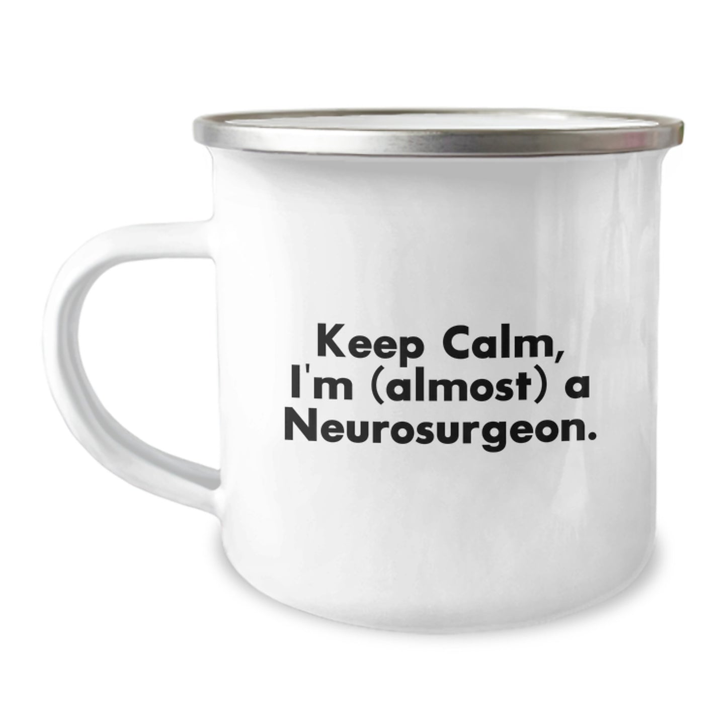 Funny Neurosurgeon Gifts for the Brainy Love of Your Life, Keep Calm I'm Almost a Neurosurgeon Valentine's Unique Gifts from Men to Family Friends or Coworkers - Image 1
