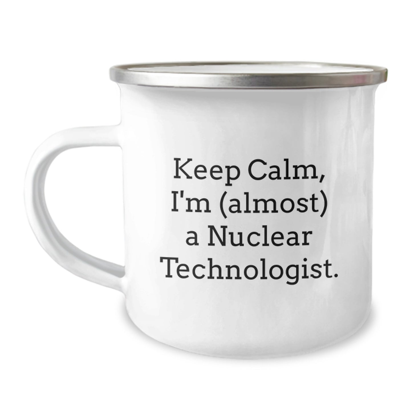 Birthday Gift for Her Nuclear Technologist Camping Mug Present - Image 1