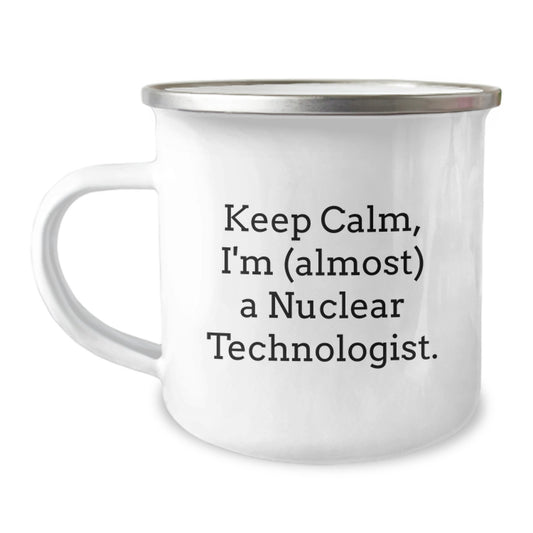 Birthday Gift for Her Nuclear Technologist Camping Mug Present - Image 1