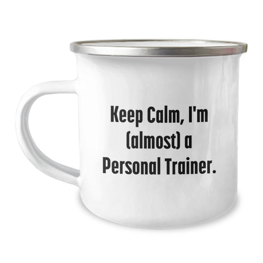 Birthday Gift Personal Trainer Camping Mug for Her Cozy Present - Image 1