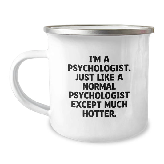Funny Psychologist Gifts for Men, Unique Camping Mug for Christmas Unique Gifts from Friends to Psychologist - Image 1