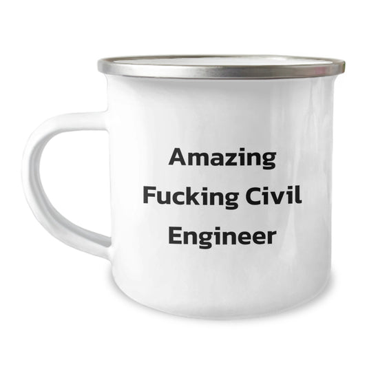 Civil Engineer Gift for Him Amazing Fucking Civil Engineer Keepsake - Image 1