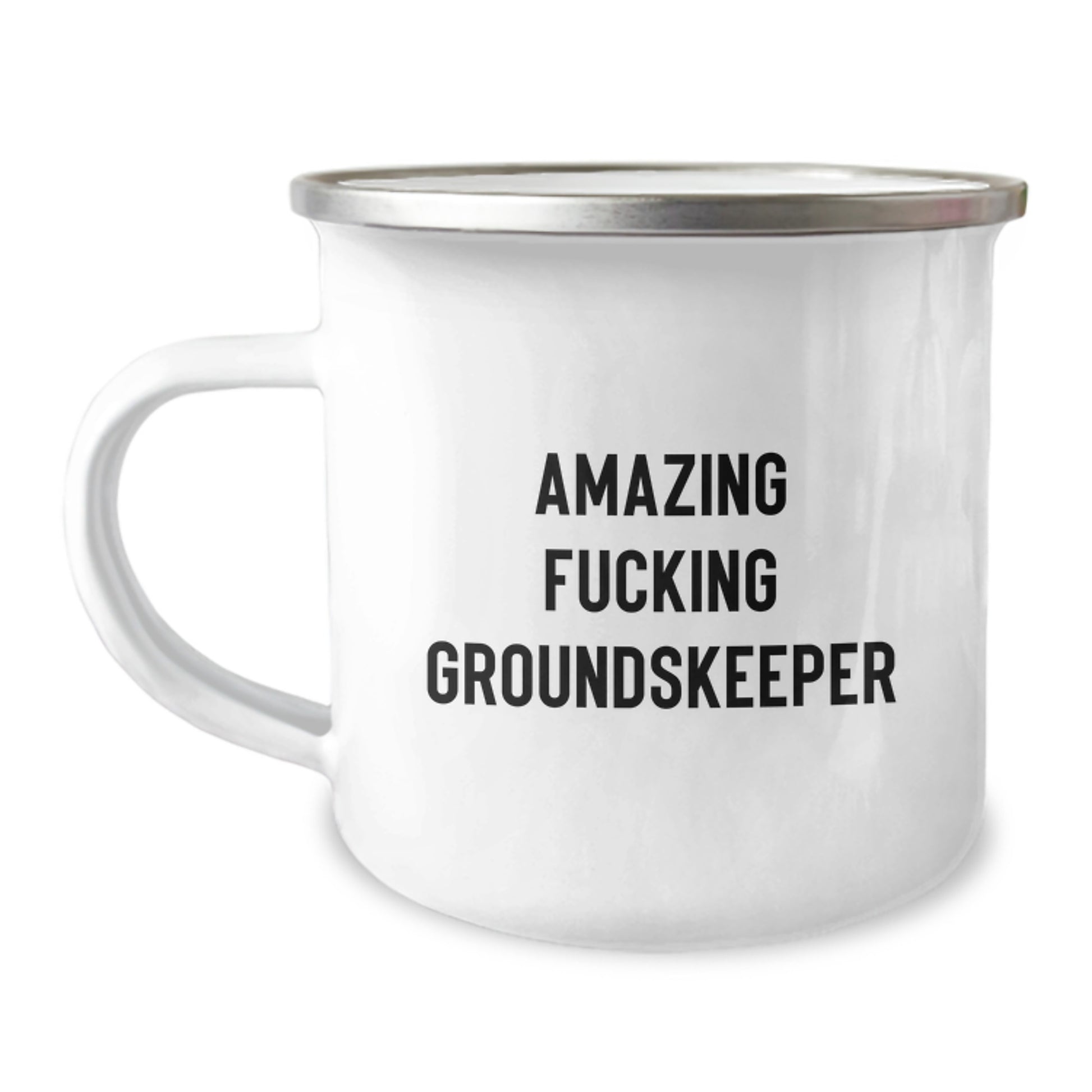 Funny groundskeeper Gifts for Men - Camping Mug with Amazing Quote - Gifts from Friends and Family for Birthday - Image 1