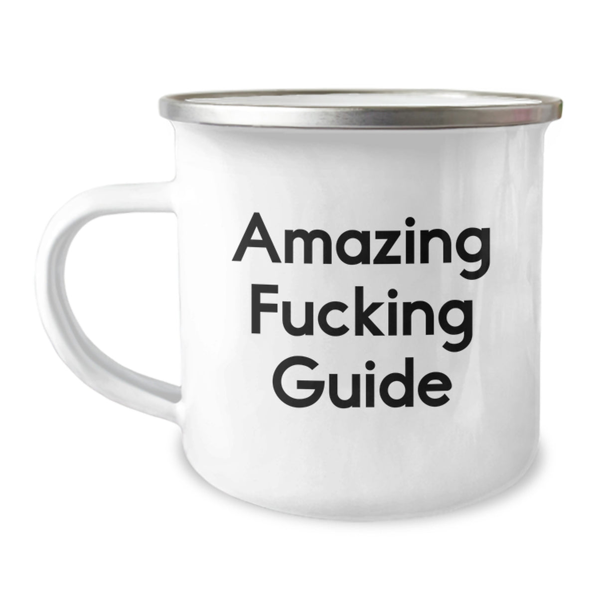 Guide Gift for Him - Amazing Fucking Guide Camping Mug Keepsake - Image 1