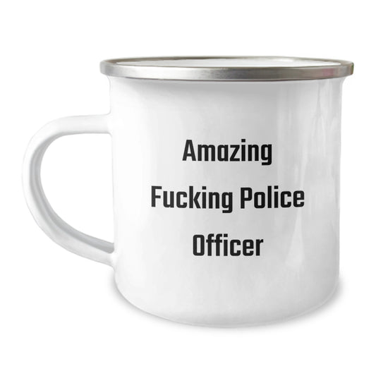 Police Officer Keepsake Gift for Him - Amazing Fucking Police Officer - Image 1