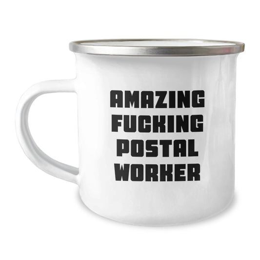 Postal Worker Gift for Him - Amazing Fucking Postal Worker Keepsake - Image 1