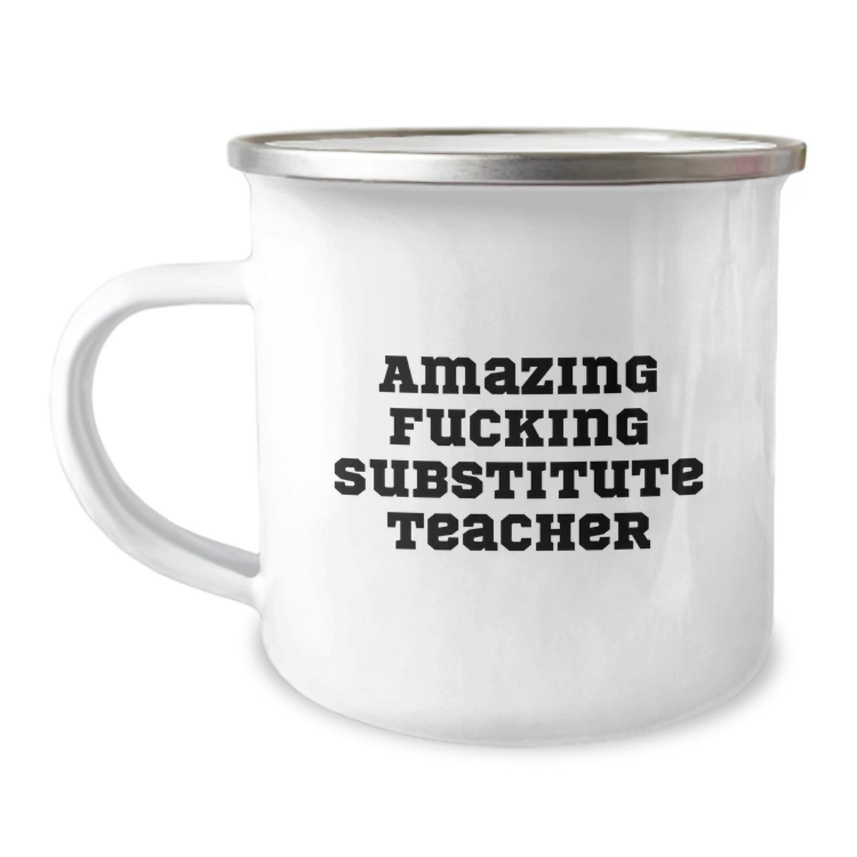 Substitute Teacher Camping Mug Gift for Him - Amazing Substitute - Image 1