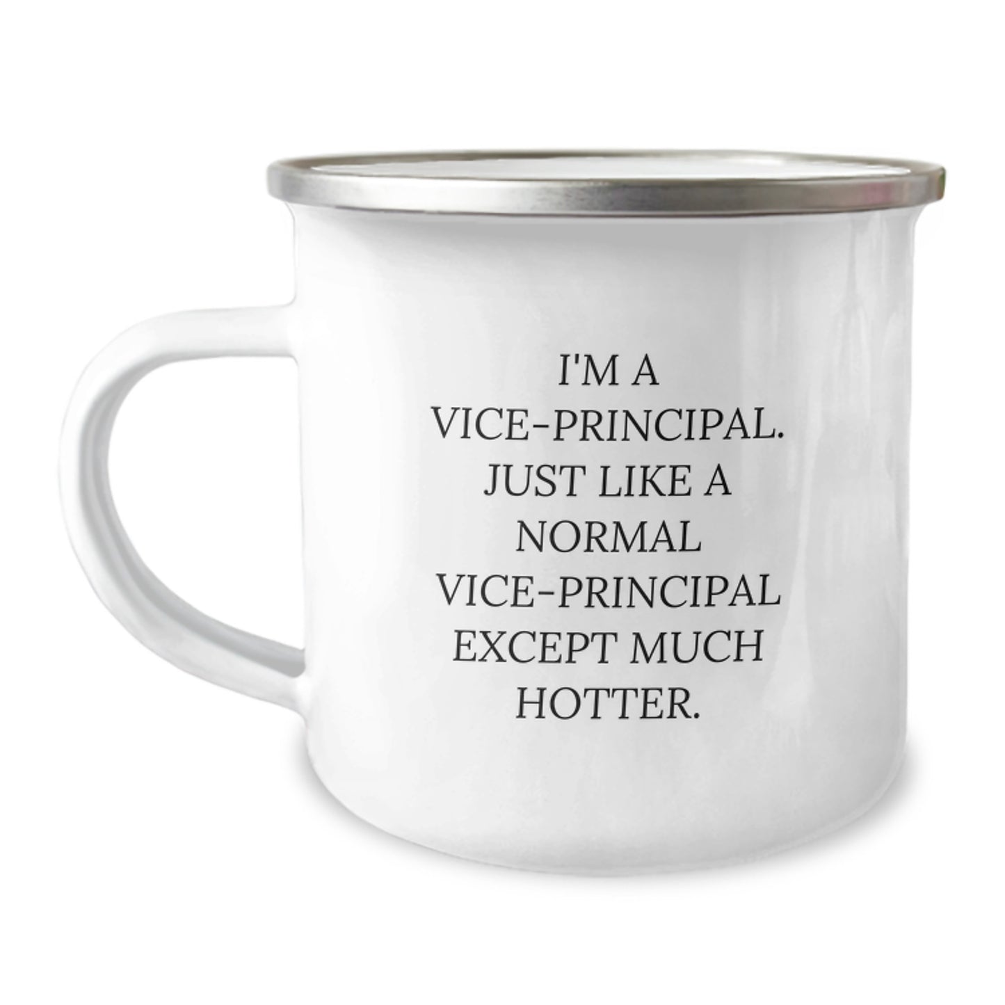 Funny Vice-principal Gifts from Men to Vice-principal, Camping Mug for Vice-principal Lovers, Valentine's Unique Gifts - Image 1