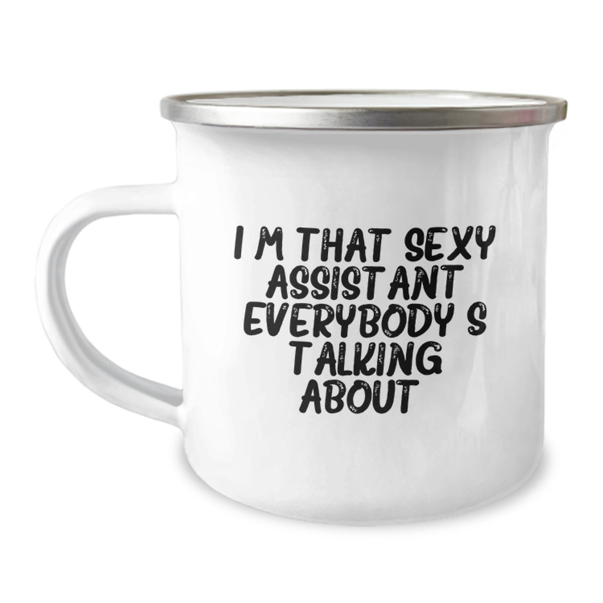 Assistant Keepsake Mug A Playful Gift for Him - Sexy Assistant Quote - Image 1