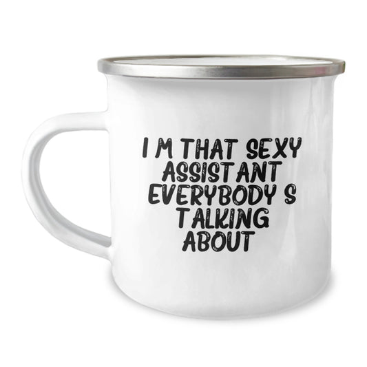 Assistant Keepsake Mug A Playful Gift for Him - Sexy Assistant Quote - Image 1