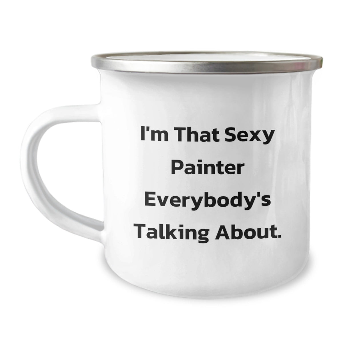 Christmas Gift for Her - Playful Painter Present Sexy Quote Mug - Image 1