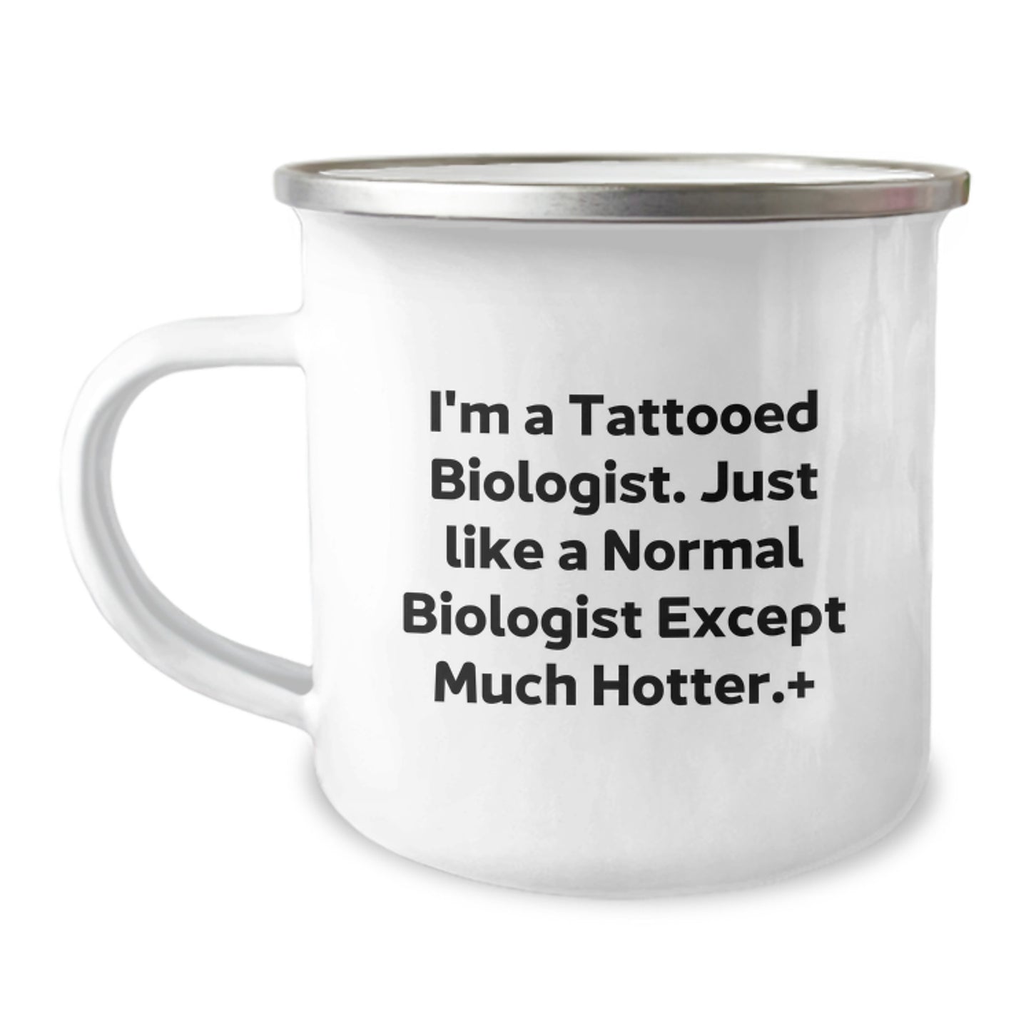 Funny Biologist Gifts from Friends, Unique Camping Mug with Inspirational Quote, Perfect for Graduation - Gift for Biologist Men - Image 1