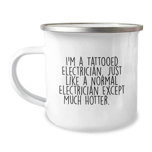 Electrician Gift for Him A Playful Keepsake Mug for Christmas - Image 1