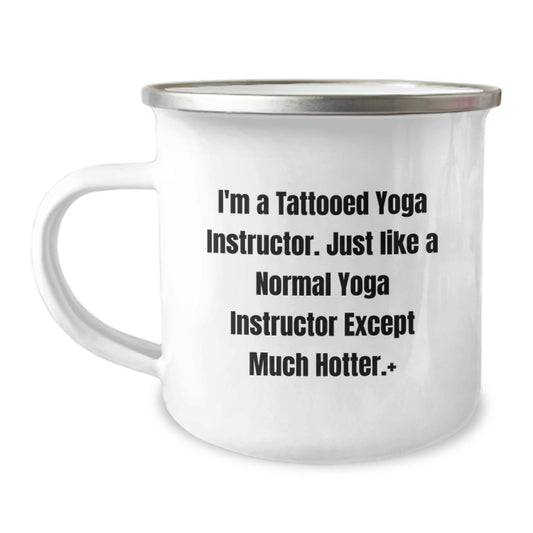 Yoga Instructor Gift for Him A Playful Keepsake Mug for a Hot Instructor - Image 1