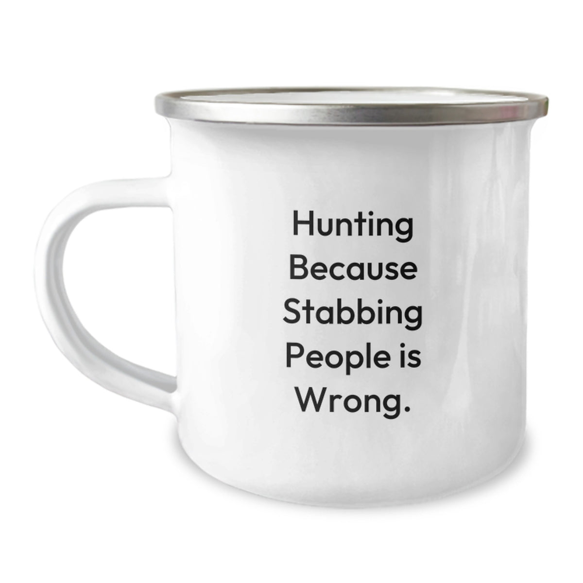 Hunting Keepsake Gift for Him - A Humorous Camping Mug - Image 1