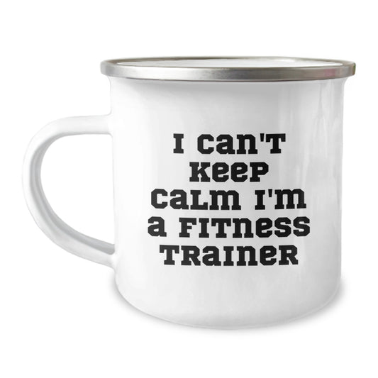Funny Fitness Trainer Mugs Gifts from Friends or Family for Christmas Unique Presents for Fitness Enthusiasts - Image 1