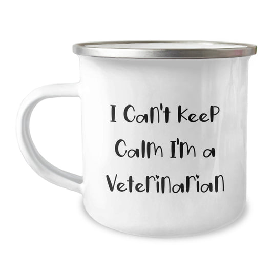 Funny Veterinarian Gifts for Him - I'm A Veterinarian Camping Mug, Unique Christmas Memorable Presents from Friends, Coworkers, Family - Image 1