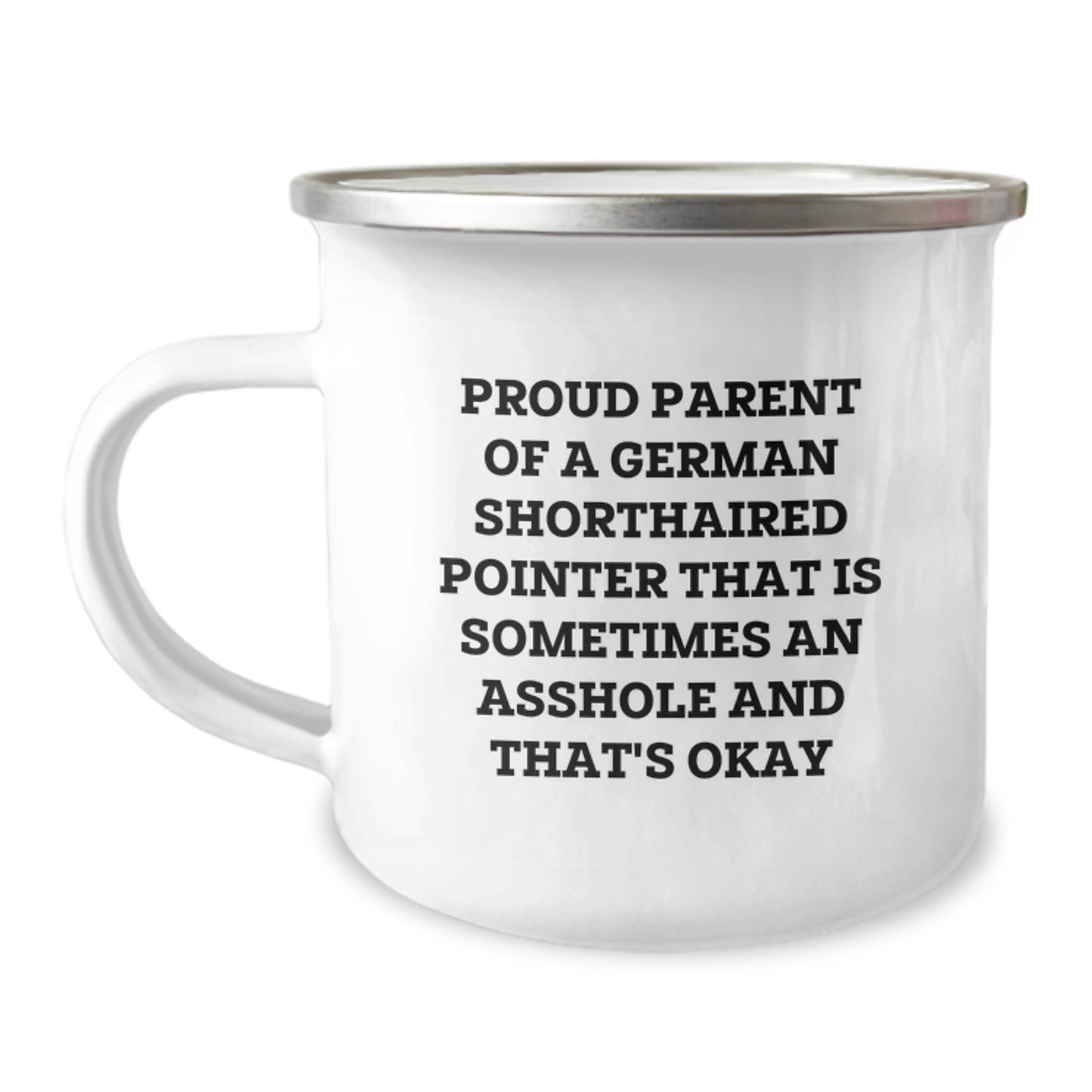 Funny German Shorthaired Pointer Dog Gifts for Men - Proud Parent Camping Mug Valentine's Unique - Image 1