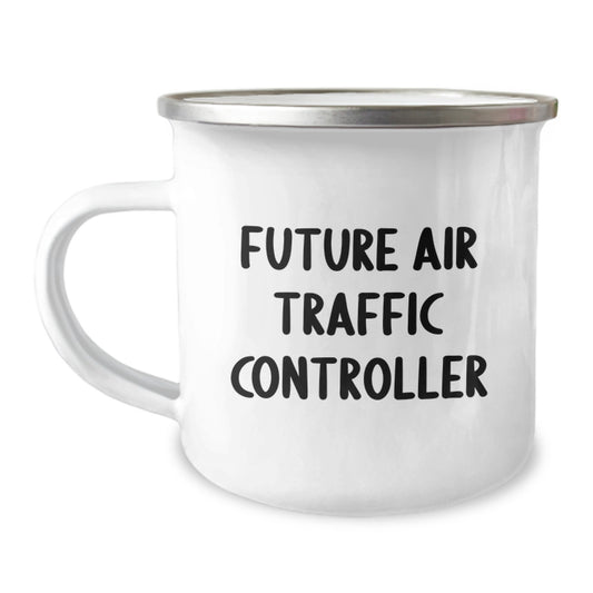 Air Traffic Controller Funny Gifts from Friends for Future Air Traffic Controller Graduation Camping Mug - Image 1