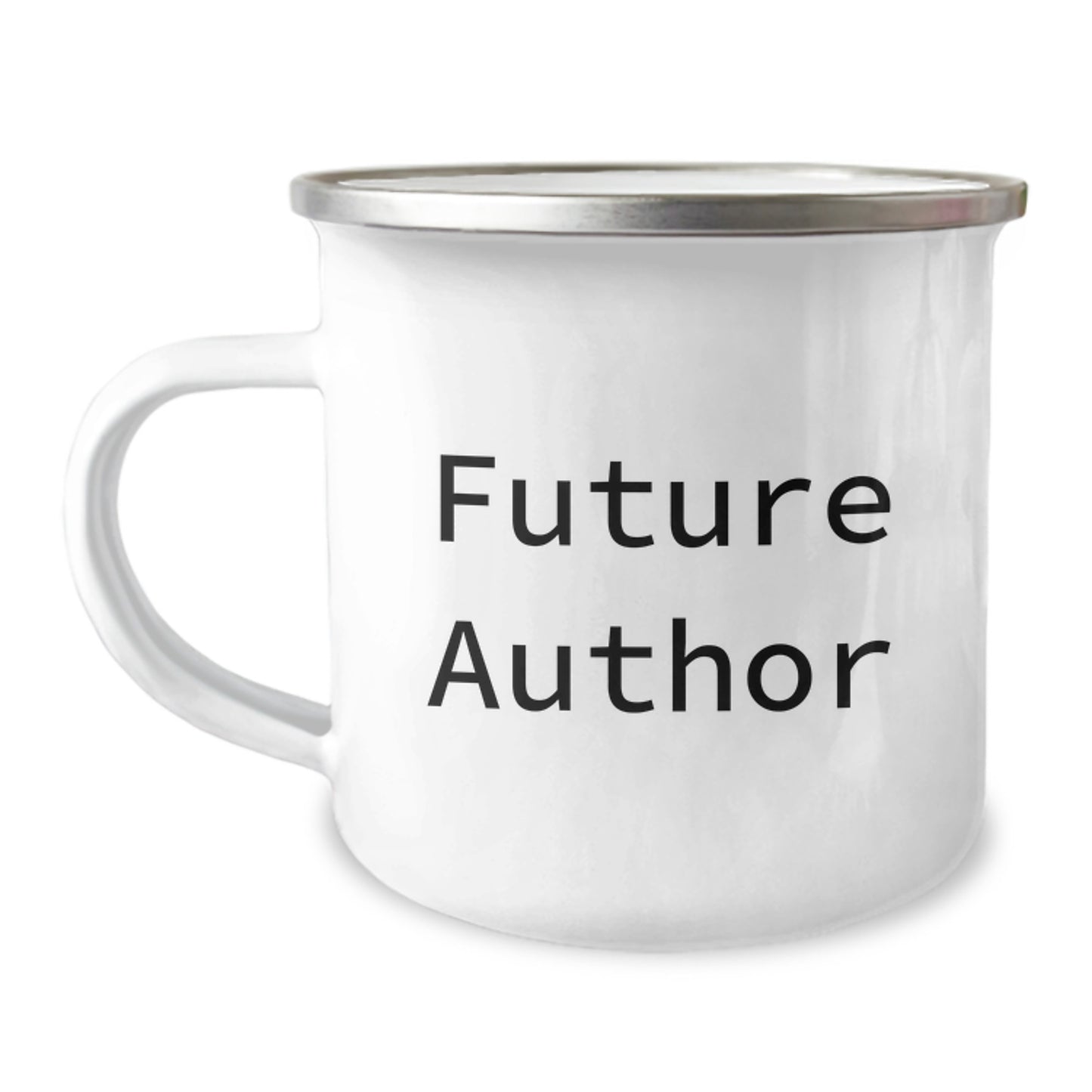 Funny Author Gifts for Men, Unique Christmas Unique Gifts from Friends, Author Camping Mug with Inspirational Quote 'Future Author, Every Page Turned is a Step Closer to Becoming One' - Image 1
