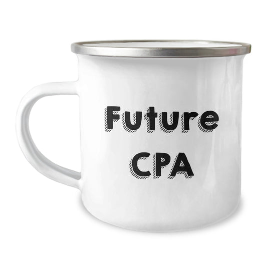 Funny CPA Gifts for Future CPAs Camping Mug Birthday Unique Presents from Friends to Family - Image 1